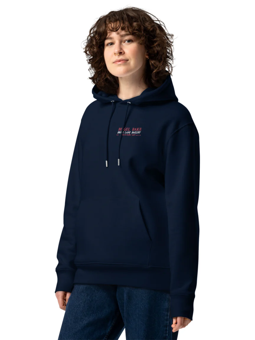 Beigel Bake Classic Blue Hoodie - Image 6