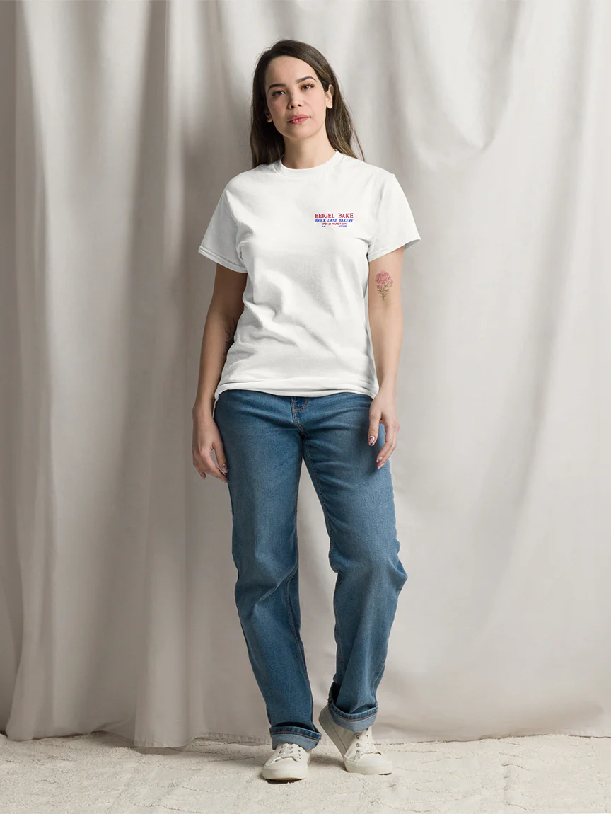 Beigel Bake Classic White T-Shirt - Image 8